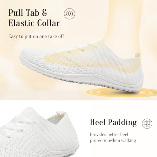 Women's Barefoot Shoes Walking Zero-Drop Soles Minimalist Casual Sneakers Yoga Fashionable Soft Outdoor Home Shoes Lightweight Breathable4