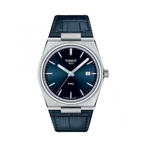 Image of TISSOT PRX Quartz Blue Dial Men's Watch T1374101604100