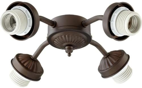 Quorum 2444-8086, 4-Arm Fitter, Oiled Bronze