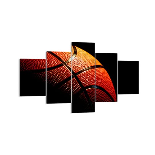 Impression sur toile basket-ball deco cadre moderne pour chambre d'ado et salon
