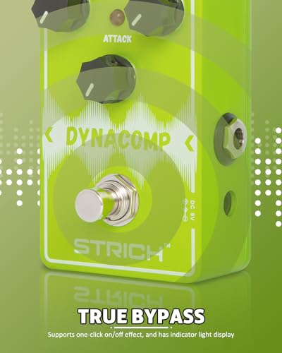 Strich DYNACOMP Compressor Guitar Pedal thumb #4