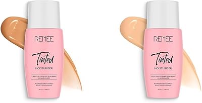 Tinted Moisturiser - Caramel Glint| With Niacinamide, Acai Berry & Ectoin | 50 ml Tinted Moisturiser - Rose Veil| Hydrates With Niacinamide, Acai Berry & Ectoin | 50 ml