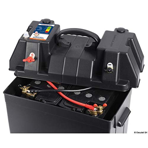 Cassetta Batteria Power Center Deluxe con Dual USB