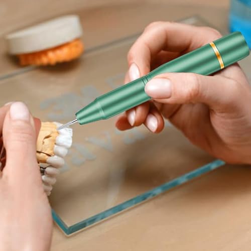 Taladro de uñas recargable para solucionar imperfecciones con kit portátil de 3 velocidades 5