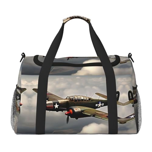 Sac de transport Seconde Guerre mondiale 2_00x noir compact pour sous le siège