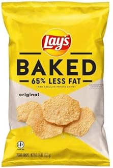 LAY'S® Baked Original Potato Crisps, 1.125 ounce (Pack of 8)