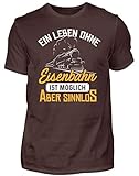 Dieses Zug Motiv eignet sich super als Geschenk zum Vatertag für deinen Papa, wenn er ein begeisterter Lokführer mit Herz und Seele ist. Bestelle diesen Artikel für einen Eisenbahner in deinem Leben