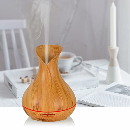 Difusor Aromatizador E Umidificador Com Controle Remoto Ambientes 400ml Led 7 Cores