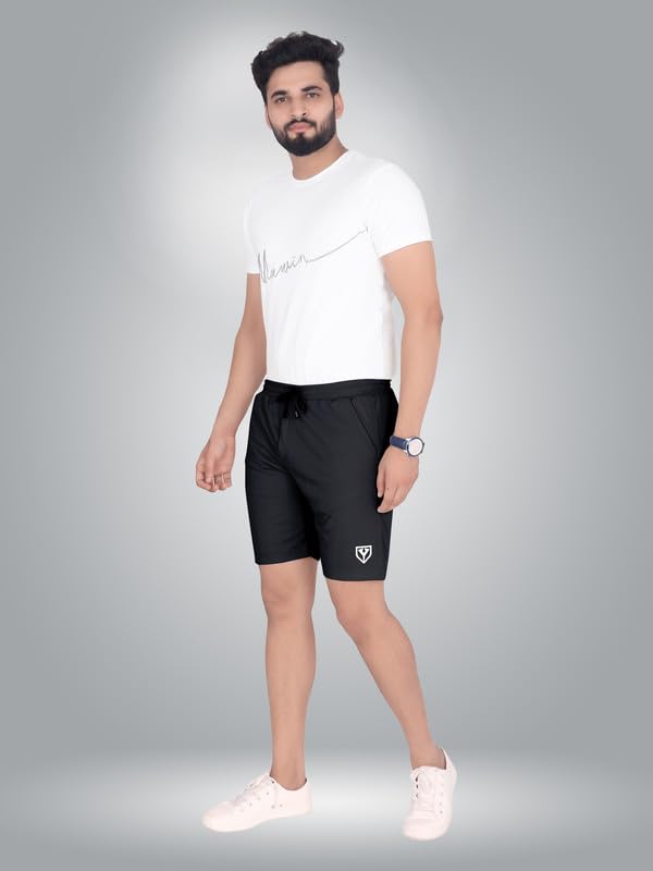 Image of Septem Men's Lycra Blend Shorts with Stylish Design Comfortable & Versatile Active Sports Wear Combo Pack