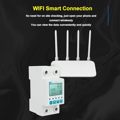 Moniteur de puissance WiFi avec programmation pour la maison connectée - 3