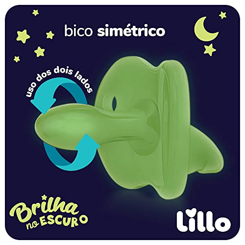 Lillo Kit De Chupeta 100% Silicone Calming... glide