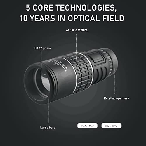 30X52 Monocular Telescope Spotting Scope For Bird Watching, Mountaineering, Sports Night Vision Goggles Travel Essentials Survival Gear And Equipment Hunting Accessories Electronics For Men #TOP3