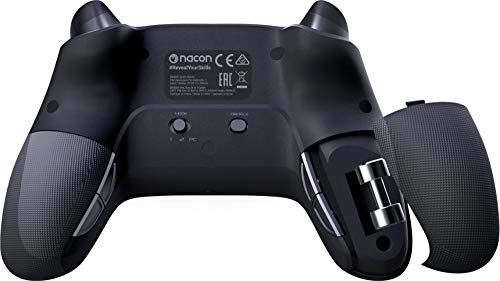 Nacon Revolution Pro Controller 3 PS4 mando con cable negro compatible con PC 4
