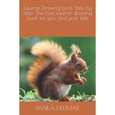 Squirrel Drawing book Step by Step