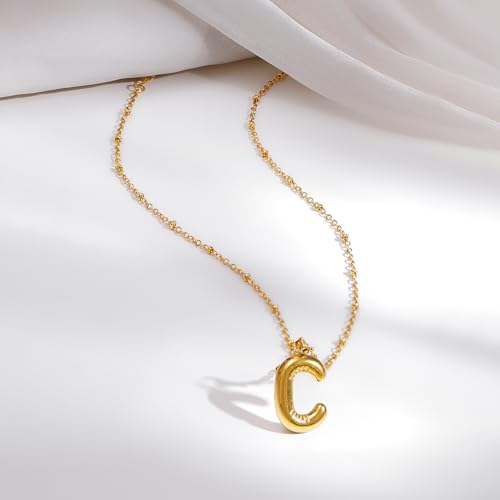Image of Rubans Demi Fine Stainless Steel Alphabet Pendant CZ Gift for Women & Girls