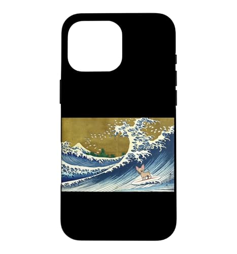 Funny Tan Mens Womens Surfing A Great Wave Chihuahua Lover �X�}�z�P�[�X iPhone 16 Pro Max �p