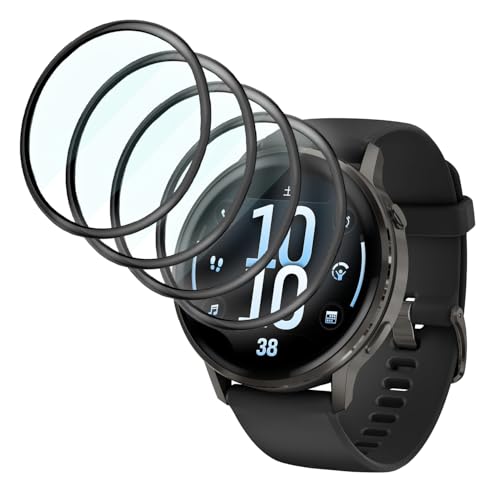 Tuxiweiy4Zbgzp Garmin Venu 4 45mm tB یtB 0.3MMɔ HDʍx PET ΉGARMIN(K[~)Venu 4 _炩3DȖ tXN[یtB x^b` ߗ 