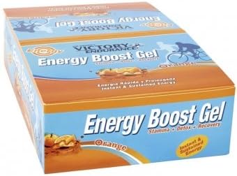Victory Endurance Gel Energy Boost 24 x 42g Orange