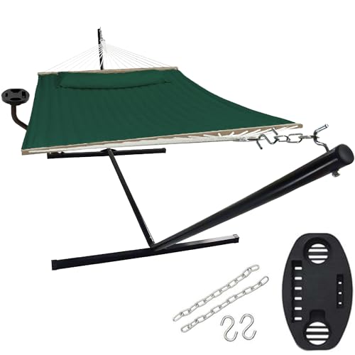 VITA5 Hängematte mit Gestell und Tisch - Hängematte Outdoor für den...