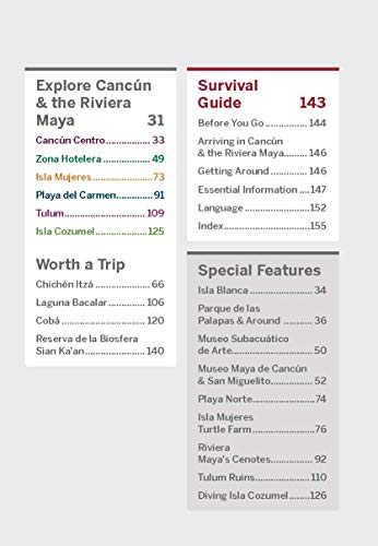 Lonely Planet Pocket Cancun & The Riviera Maya 1 (Pocket Guide) #TOP2