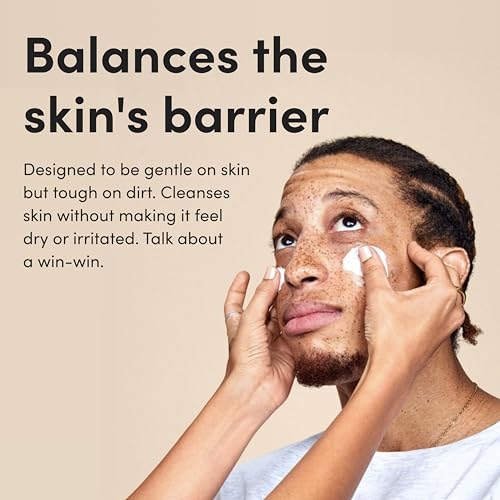 hims High Tide Hydrating Daily Cleanser - With Hyaluronic Acid & Squalane - Moisturizing, Non-Stripping Facial Cleanser - Gentle, pH Balanced, Sulfate-Free - 6.8 Fl Oz - Image 4