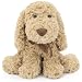 WEIGEDU Poodle Goldendoodle Stuffed Animal, 11.8", Golden