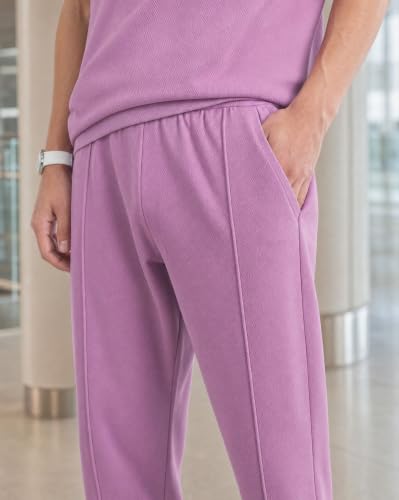 Image of Nobero Moses Oversized Co-ord Set for Men | Textured Co-ord set for men | Oversized Fit | Matching Top & Bottom | Premium Fleece Fabric | Casual & Streetwear