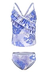 Purple Ruffle Tie Dye