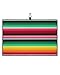 Mexican Stripe Golf Towel 24x16in, Absorbent Water Quick Dry Microfiber Golf Towel with Clip, Soft Sports Towel Golf Accessory for Men Women, Gift for Golf Fan, Mexican Style Colorful Pinstripes