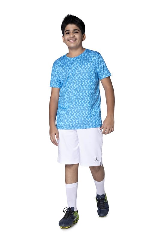 UMILDOBoy's Polyester Active Sports Wear Tshirt & Short Set (4 to 16 Yrs)