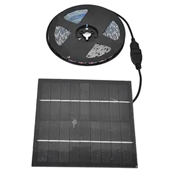168 Solar Plant Grow Light Strip, Outdoor Plant Light Eco Friendly 5W LED High Luminous Flux Promote Growth Solar LED Grow Light Strips for Gardening, Domestic Balcony Sowing (#4)