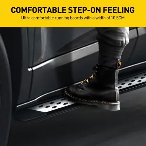 Estribos laterales KAX para SUV Honda Pilot 2016-2022 2PCS miniatura 4