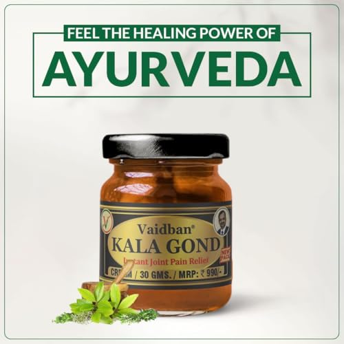 Image of Vaidban Kala Gond Cream - Instant Ayurvedic Pain Relief Cream for Men & Women (30 Gm)
