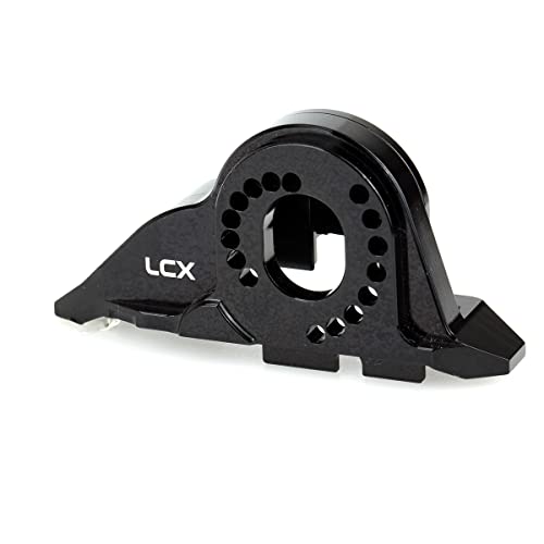 Lcx Racing 1/10Th Rc Crawler Car Cnc Machined Aluminum Motor Plate Motor Mount Upper Spur Gear Cover Transmission Case Housing For Trx4 Trx-4, Upgrades Parts Accessories #TOP3