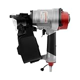 XEJMEOO CN55 Pneumatic Siding Nailer, Air Coil Nail Gun Tool Siding Nailer Compatible with 15° and 16° Nails for Fast Nailing Speed Wooden Pallets Wooden Packing Cases Wooden Furniture