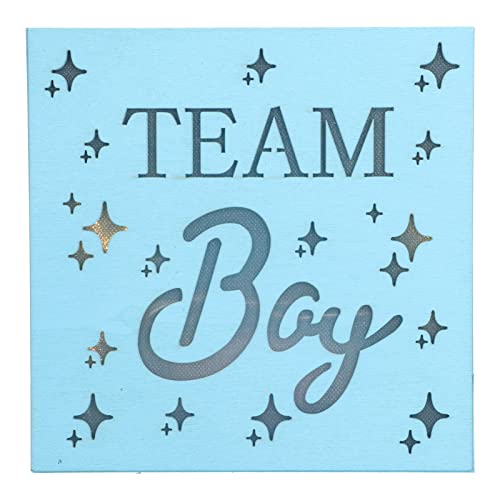 Baby Hundred Days Party Decorations Bright Color Wooden LED Light Ornament for Some People Shower Party