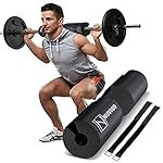 Barbell Pad Squat Pad for Lunges and Squats – Hip Thrust Pad for Standard and Olympic Bars – Provides Cushion to Neck and Shoulders While Training