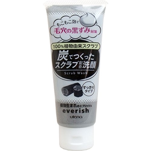 （ウテナ）エブリッシュ 炭スクラブ洗顔135ｇ