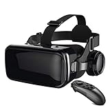 ★ Admite gafas con gafas: no dejes que tus gafas se interpongan en el camino de una excelente experiencia VR. Adecuado para las personas mividas con miopía con menos de 600 grados. También diseñamos el botón de distancia de la pupila con un rango más grande para optimizar su experiencia visual.