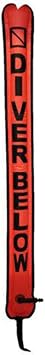 Scuba Diving Surface Marker Buoy Signal Tube Diver Inflatable SMB Safety Signal Sausage with for Valve Diving Water SPOR