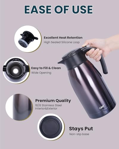 GiNT 64OZ Thermal Coffee Carafe