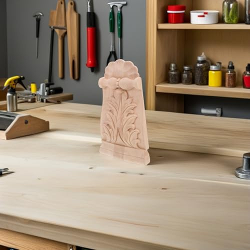 Ménsula de madera Lurrose soporte romano clásico para repisas en entradas 7