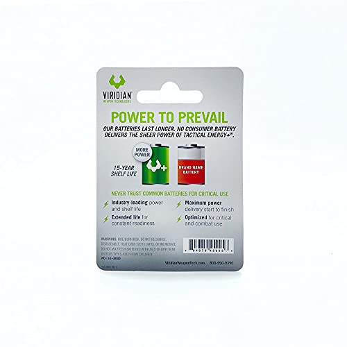 image for Viridian Weapon Technologies Viridian CR 1/3N Tactical Energy Plus Lit