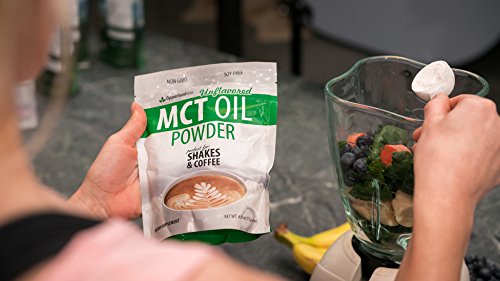 MCT Oil Powder - Delicious Creamer for Coffee, Tea, Smoothie, Recipe - Perfect Supplement for Keto, Ketogenic Diet - Easy Digestion & Instant Energy - Non GMO, Gluten Free, Soy Free - 6 oz