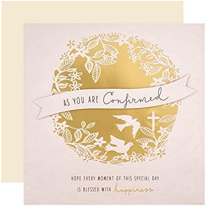 Hallmark Confirmation Celebration Card - Contemporary Religious Design