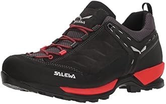 Salewa Men's Ms Mountain Trainer Leder Trekking & Hiking Shoes, Blue Ombre Blue Tender Shot, 43 EU