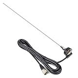 HYSHIKRA Tunable NMO Antenna, 118Mhz to 940Mhz Mobile Car Antenna with NMO Mount Bracket 4meter (13.