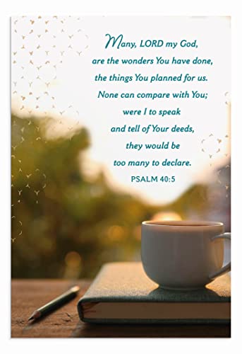 DaySpring - Praying for You - 4 Nature Design Assortment with Scripture - King James Version - 12 Praying for You Boxed Cards & Envelopes (U0062) - Thumbnail 4