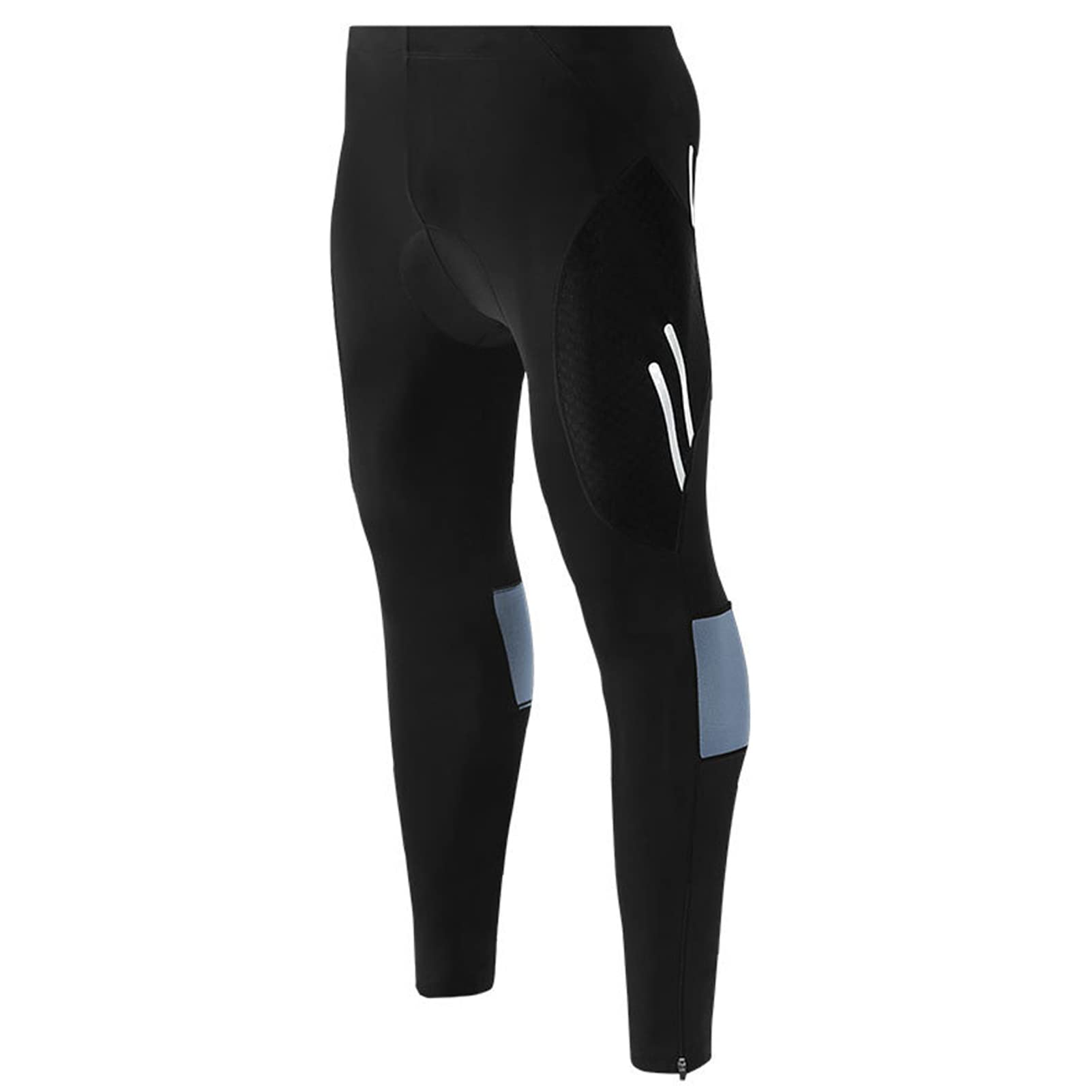 aixing Men's Cycling Bike Pants 4D Padded Long Bicycle Elastic Tights Breathable Trousers-picture-33
