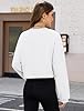 IWD Womens Long Sleeve Cropped Sweatshirts Trendy ... #3